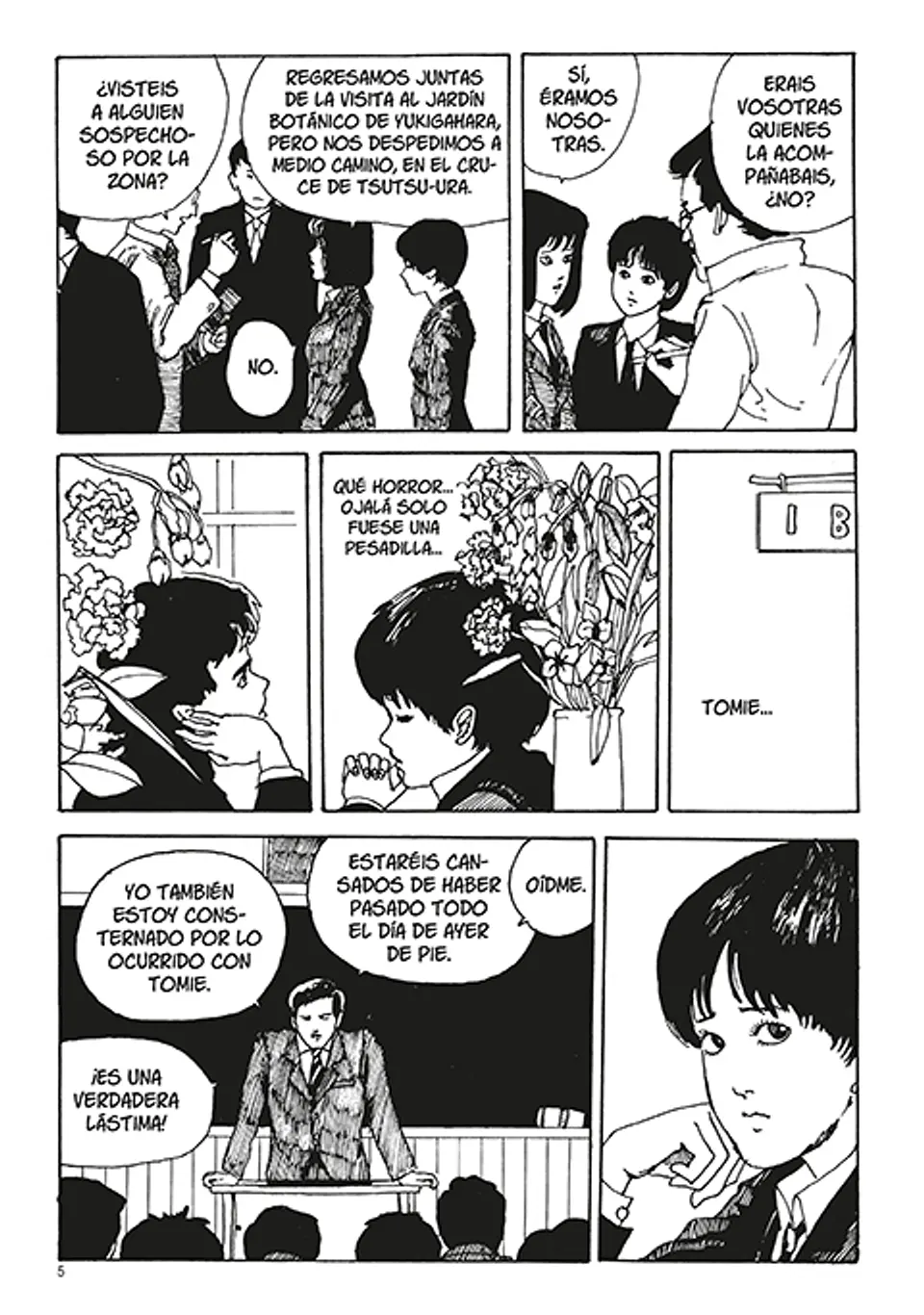 JUNJI ITO TERROR DESPEDAZADO 03 DE 28 (TOMIE 1) 3