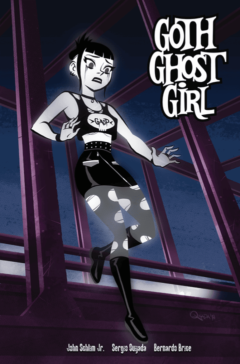 GOTH GHOST GIRL 01
