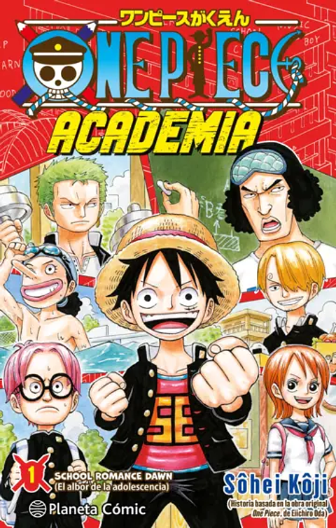 ONE PIECE ACADEMIA 01