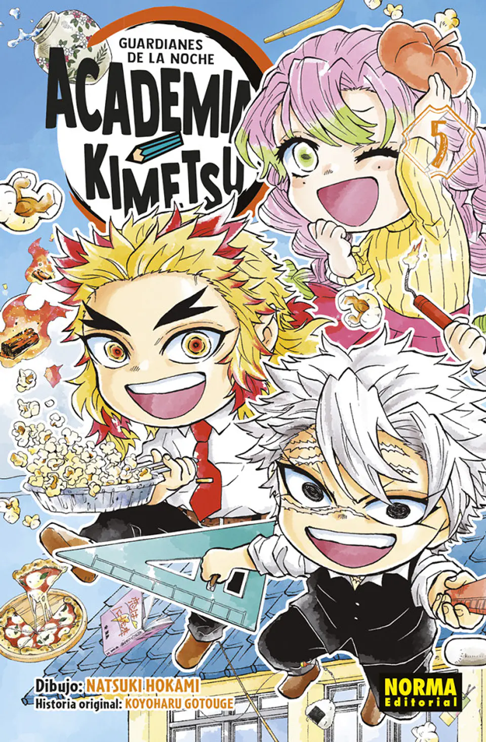 GUARDIANES DE LA NOCHE. ACADEMIA KIMETSU 05 1