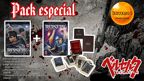BERSERK 42 EDICION ESPECIAL TAROT + VOL.41 (PACK)