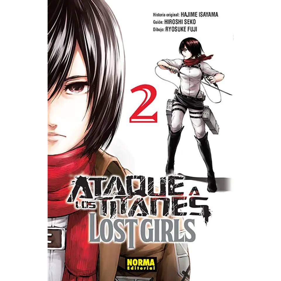 ATAQUE A LOS TITANES. LOST GIRLS 1 Y 2 2