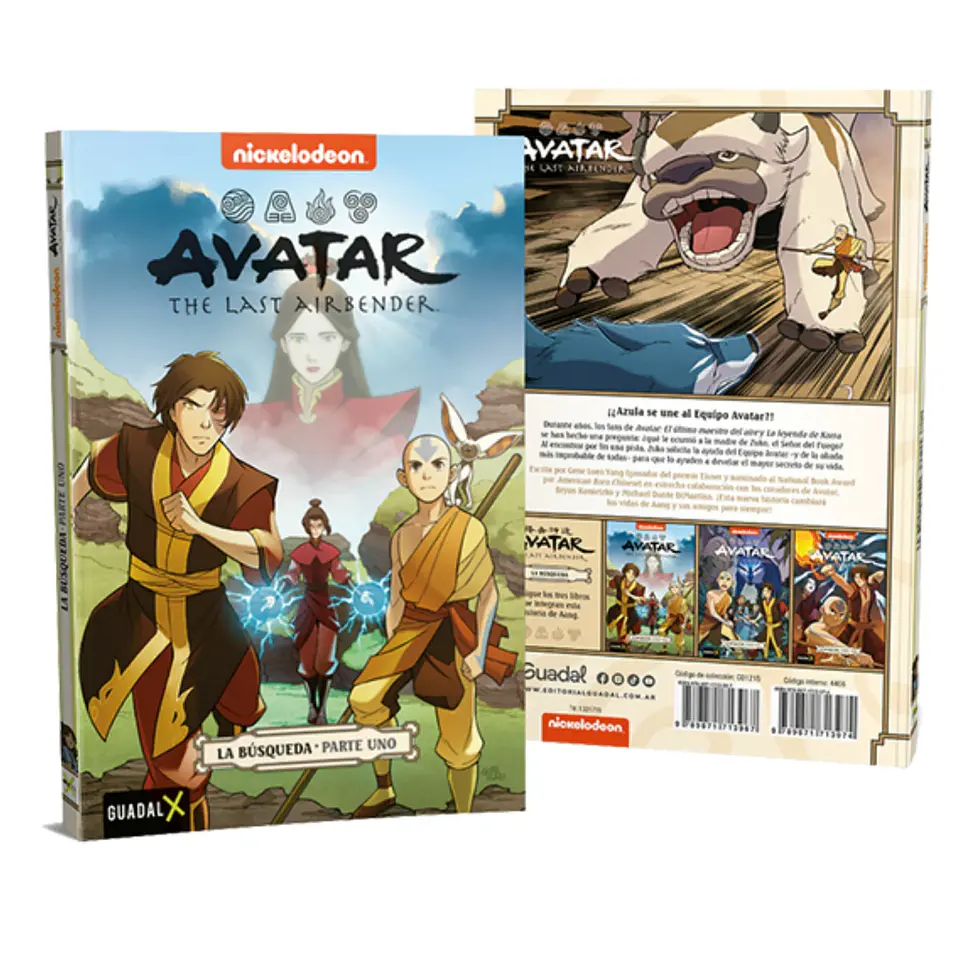 AVATAR THE LAST AIRBENDER: LA BUSQUEDA (PACK COMPLETO) 1