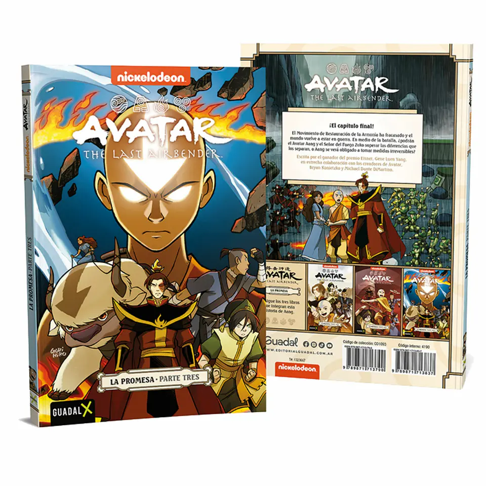 AVATAR THE LAST AIRBENDER: LA PROMESA (PACK COMPLETO) 3