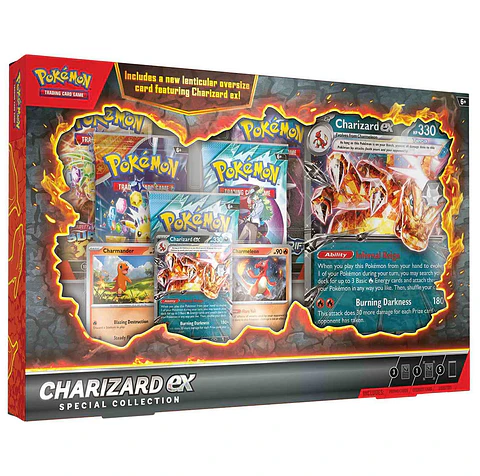 TCG POKEMON. CHARIZARD EX SPECIAL COLLECTION