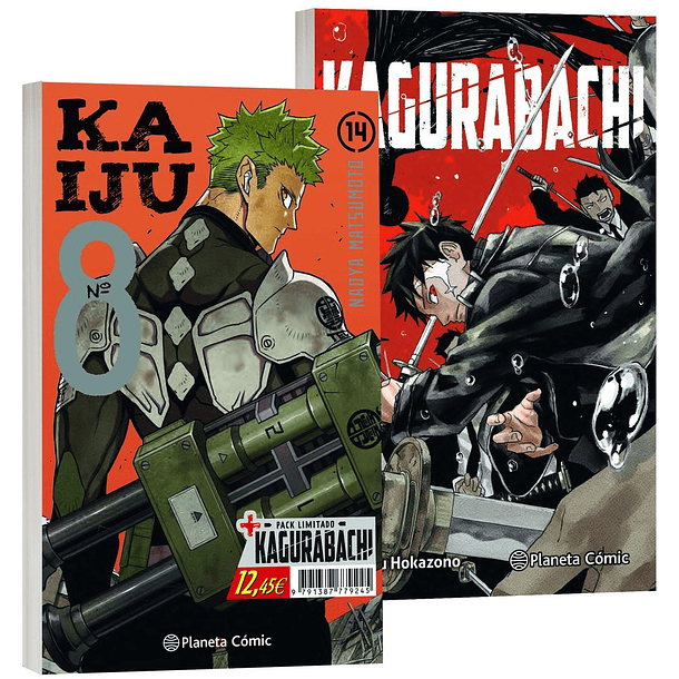 KAGURABACHI 01 PACK KAIJU 8 VOL.14