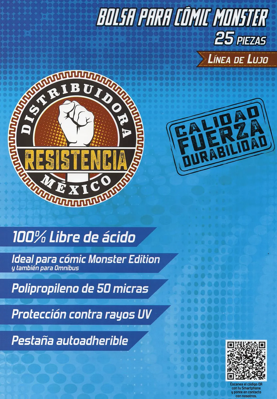 BOLSA COMIC LUJO MONSTER 25 PZAS 1