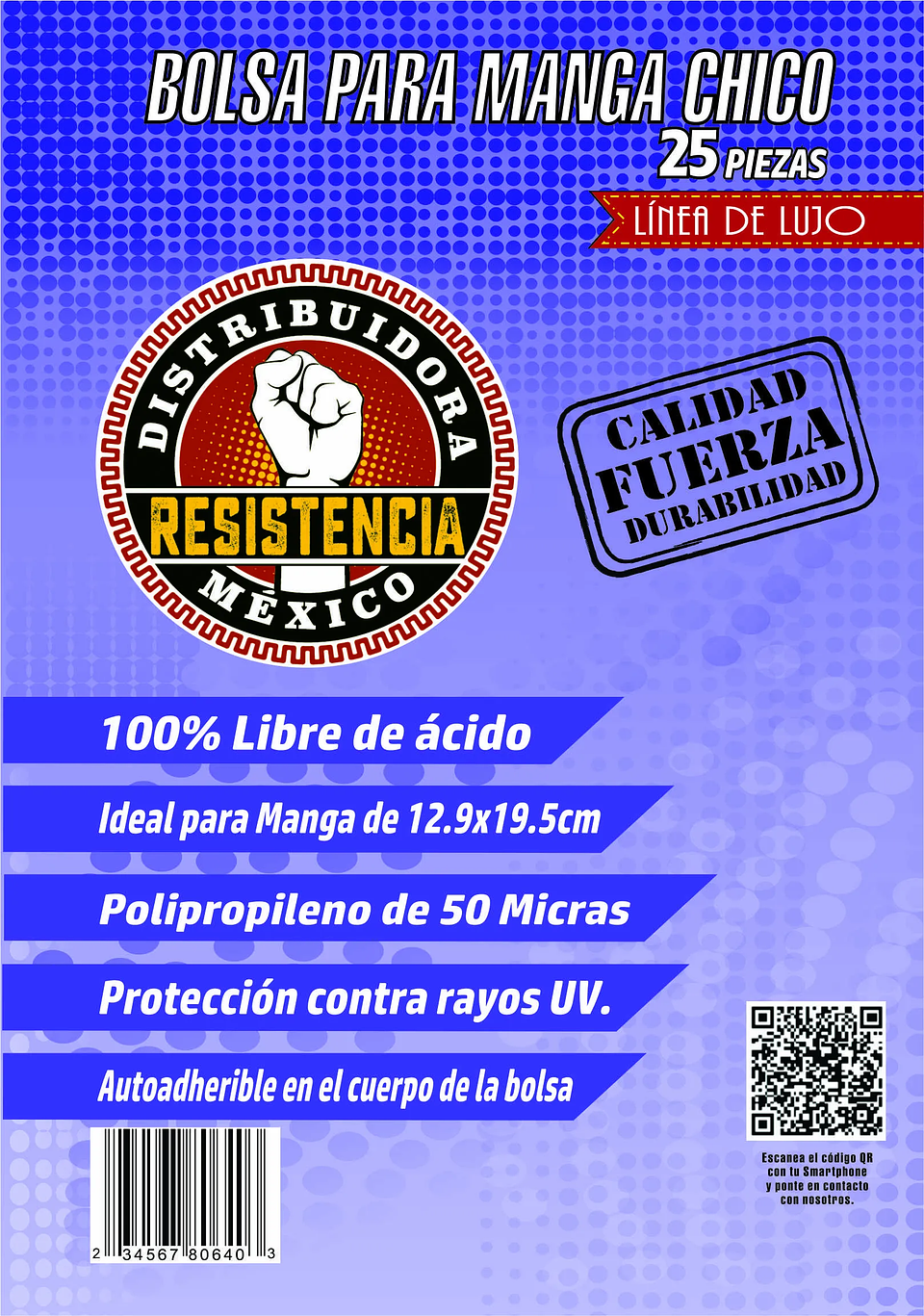 BOLSA MANGA CHICO LUJO 25 PZAS 1