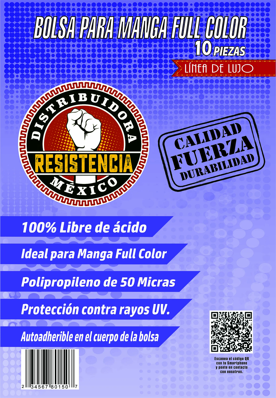 BOLSA MANGA FULL COLOR 10 PZAS 1