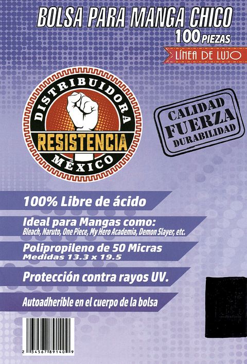 BOLSA MANGA CHICO LUJO 100 PZAS