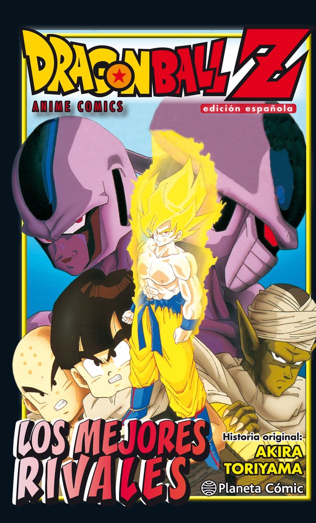 DRAGON BALL Z -ANIME COMIC- LOS MEJORES RIVALES 1