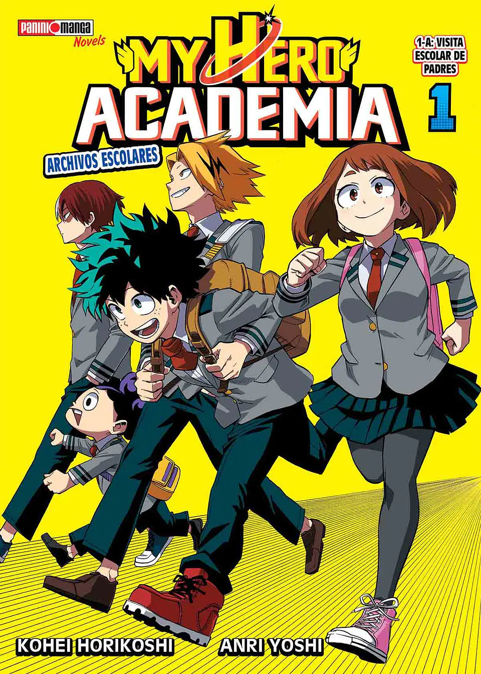 MY HERO ACADEMIA SCHOOL BRIEFS NOVELA 01 1