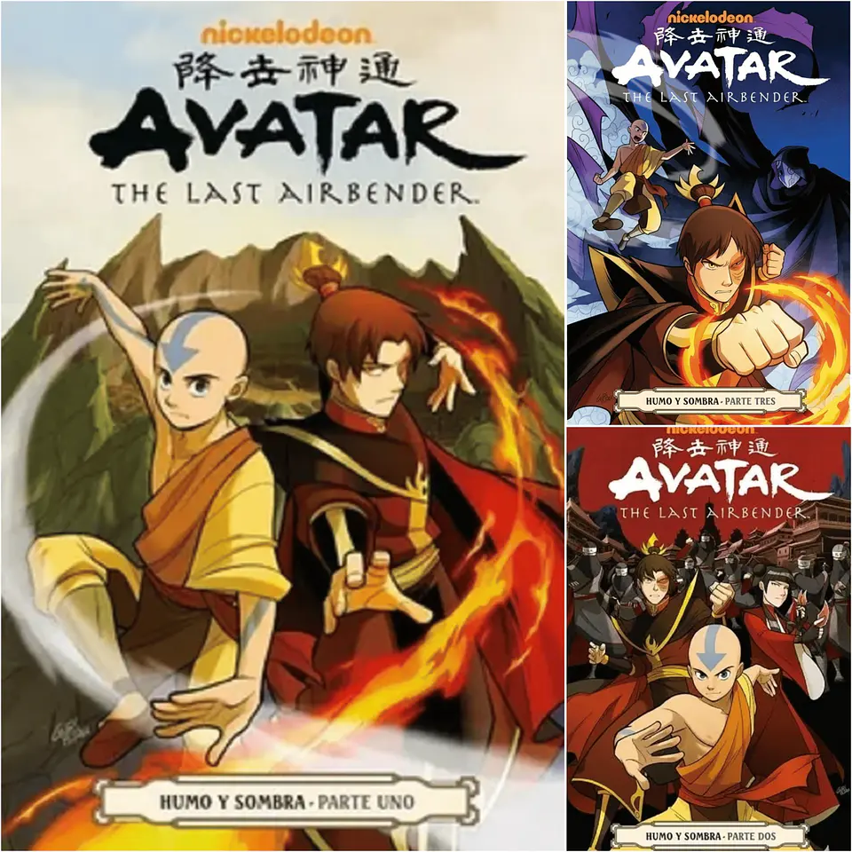 AVATAR THE LAST AIRBENDER: HUMO Y SOMBRA (PACK COMPLETO) 1