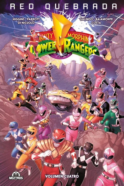 MIGHTY MORPHIN POWER RANGERS VOL 04
