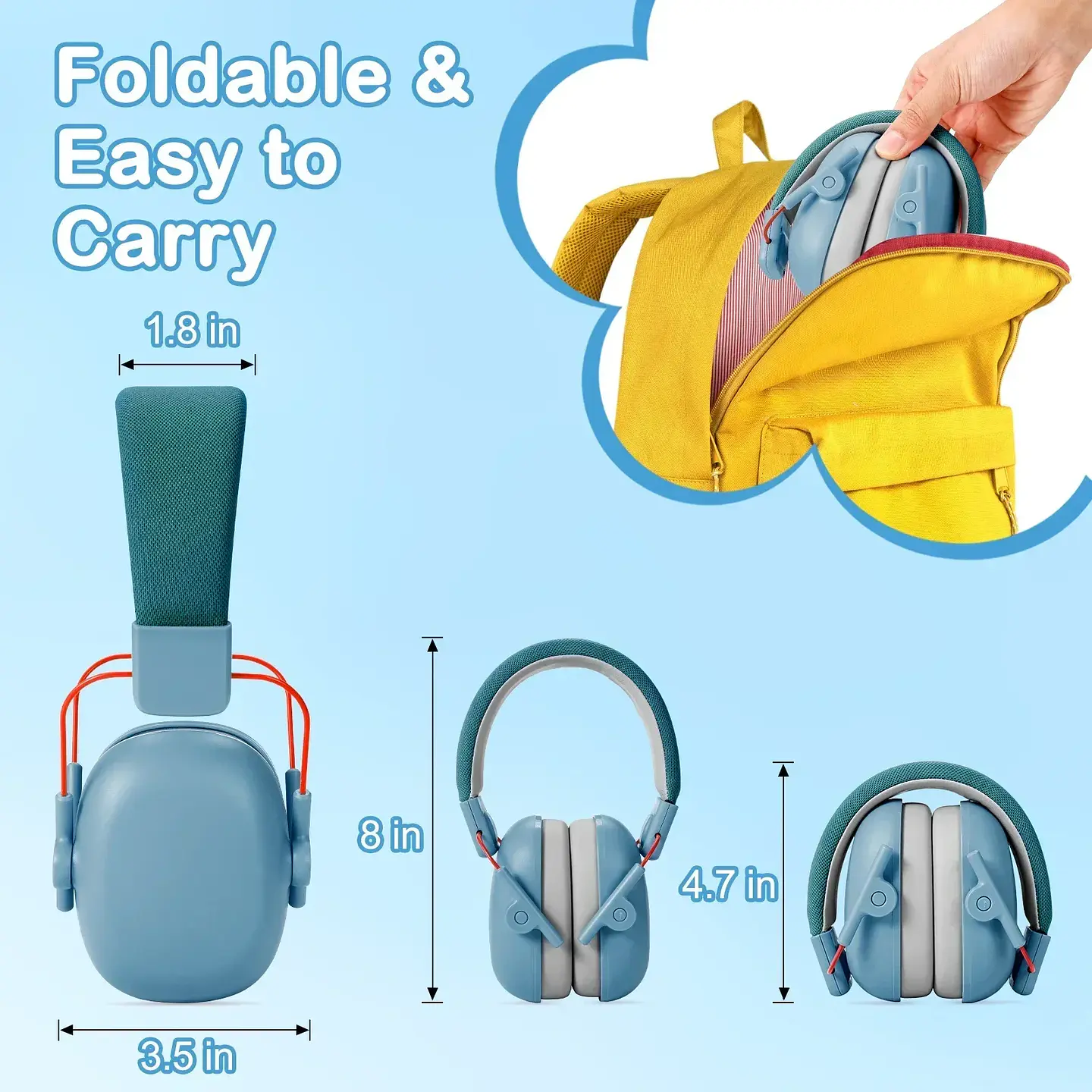 Fones Abafadores de Ruído 6