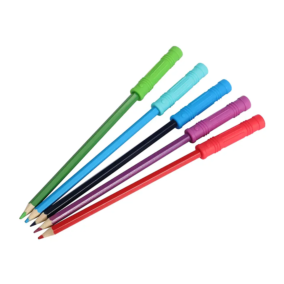 Kit Mordedores para Lápis com 5 Peças 9