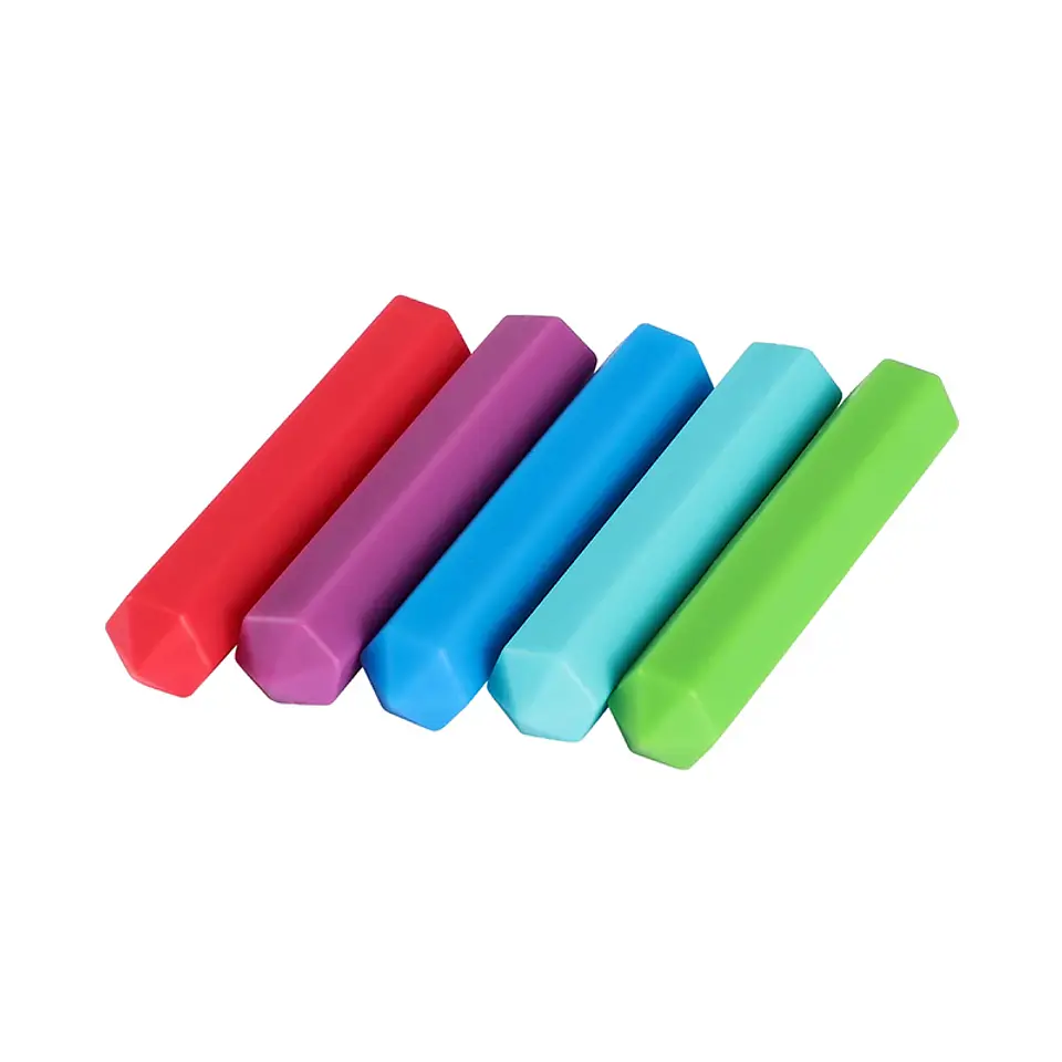 Kit Mordedores para Lápis com 5 Peças 10