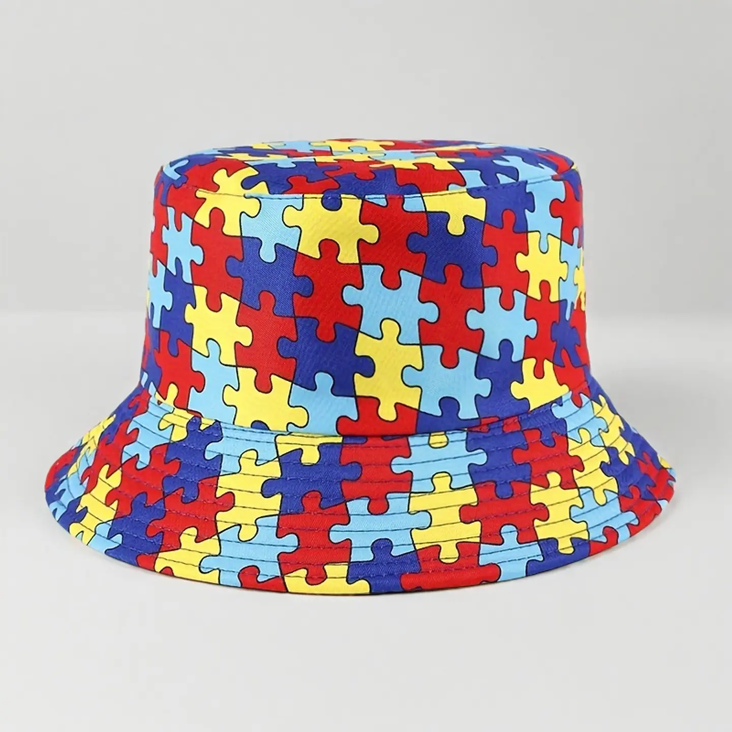 Chapéu de Sol de Puzzle Símbolo de Consciencialização  6