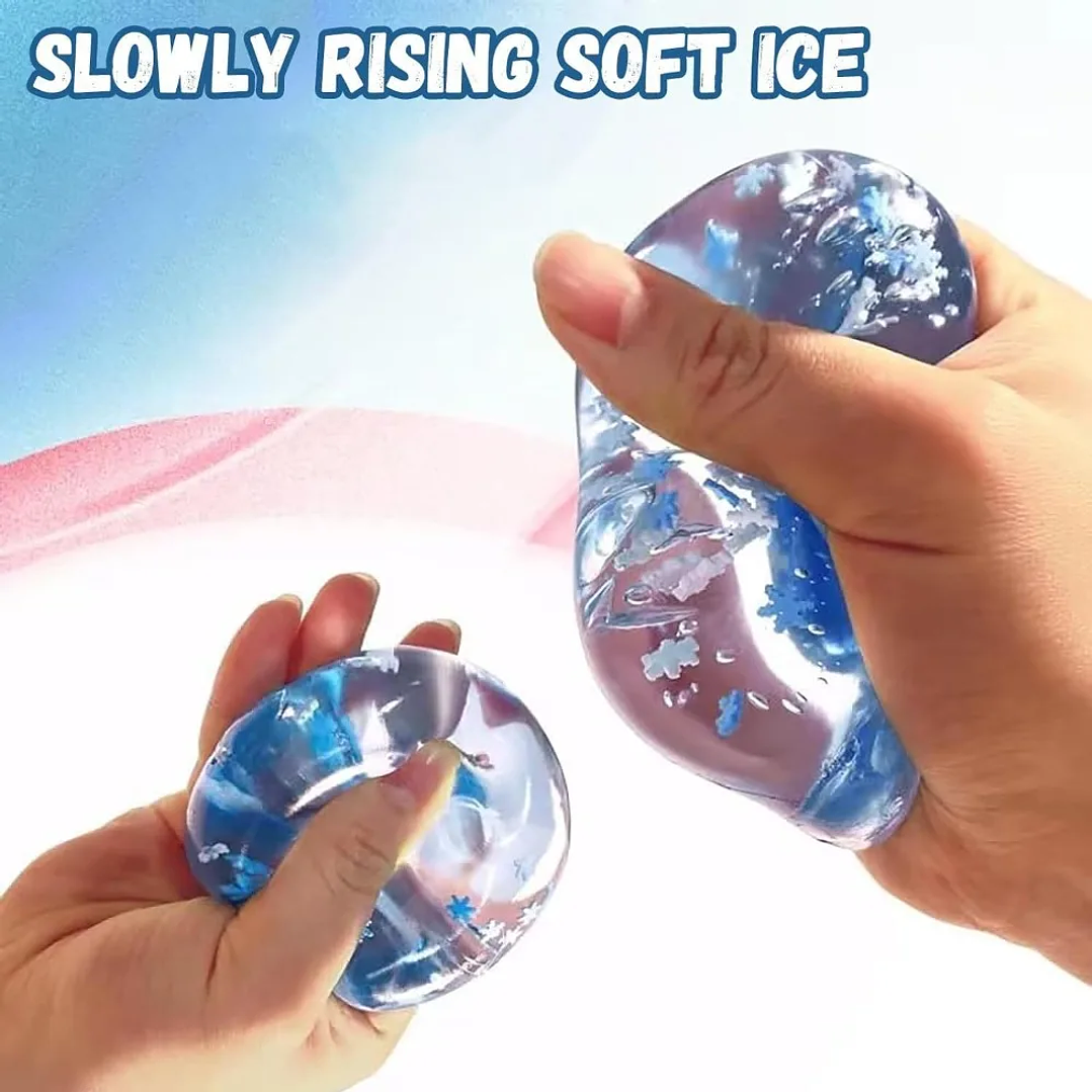 Cubo Sensorial Anti-Stress “Gelo Mágico” | Regulação Emocional e Estímulo Tátil para Crianças, Jovens e Adultos 3