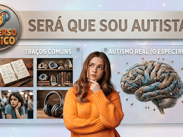 Como saber se sou autista? A diferença entre traços comuns e autismo real.