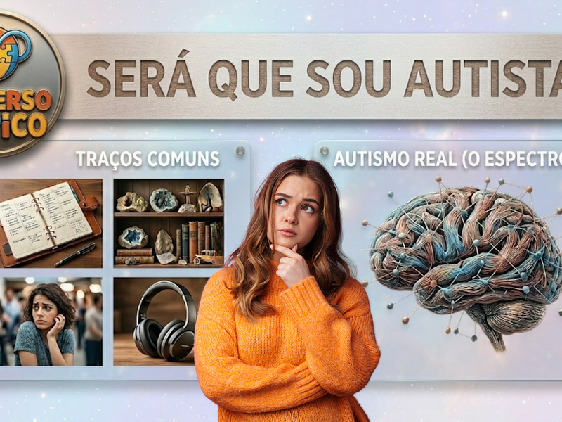 Como saber se sou autista? A diferença entre traços comuns e autismo real.