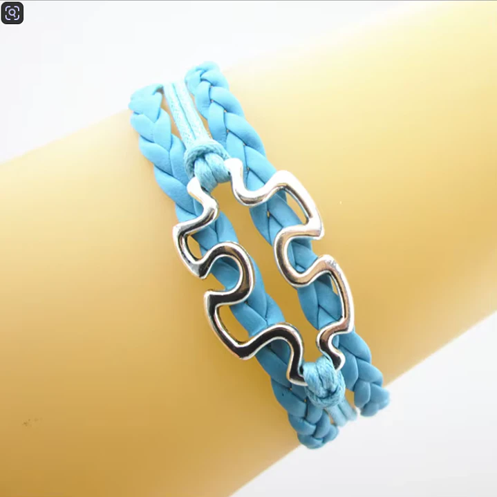 Pulseira Puzzle da Consciencialização do Autismo | Símbolo de Inclusão e Amor Atípico 5