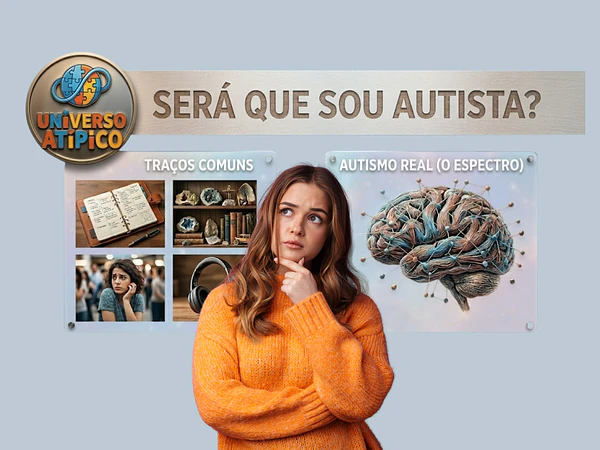 Como saber se sou autista? A diferença entre traços comuns e autismo real.
