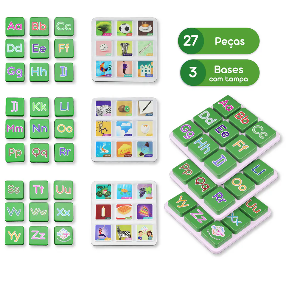 Jogos Educativos de Correspondência | Alfabeto, Formas, Números e Matemática 3