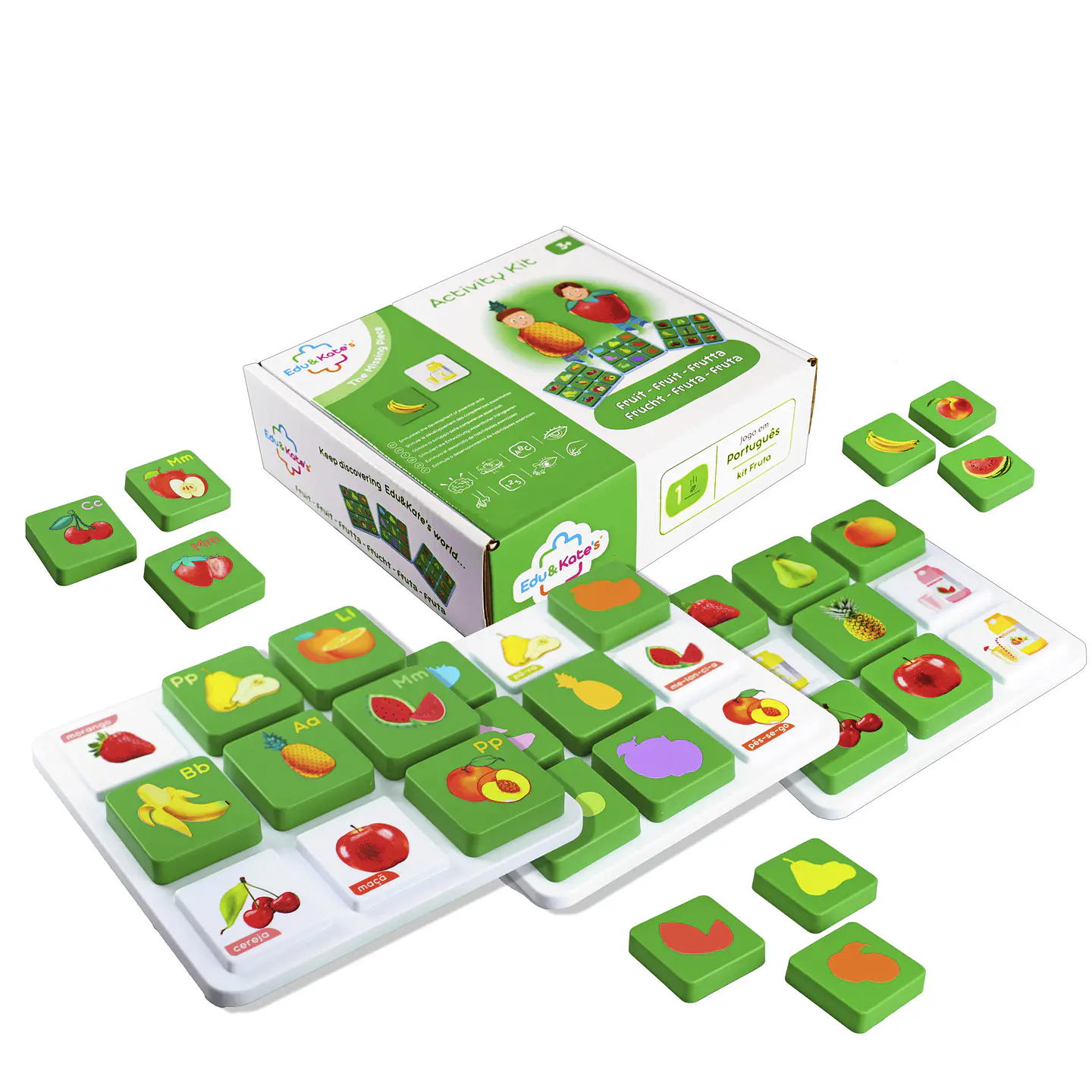 Jogos Educativos de Correspondência – Nível 1 | Animais, Frutas e Cores  6