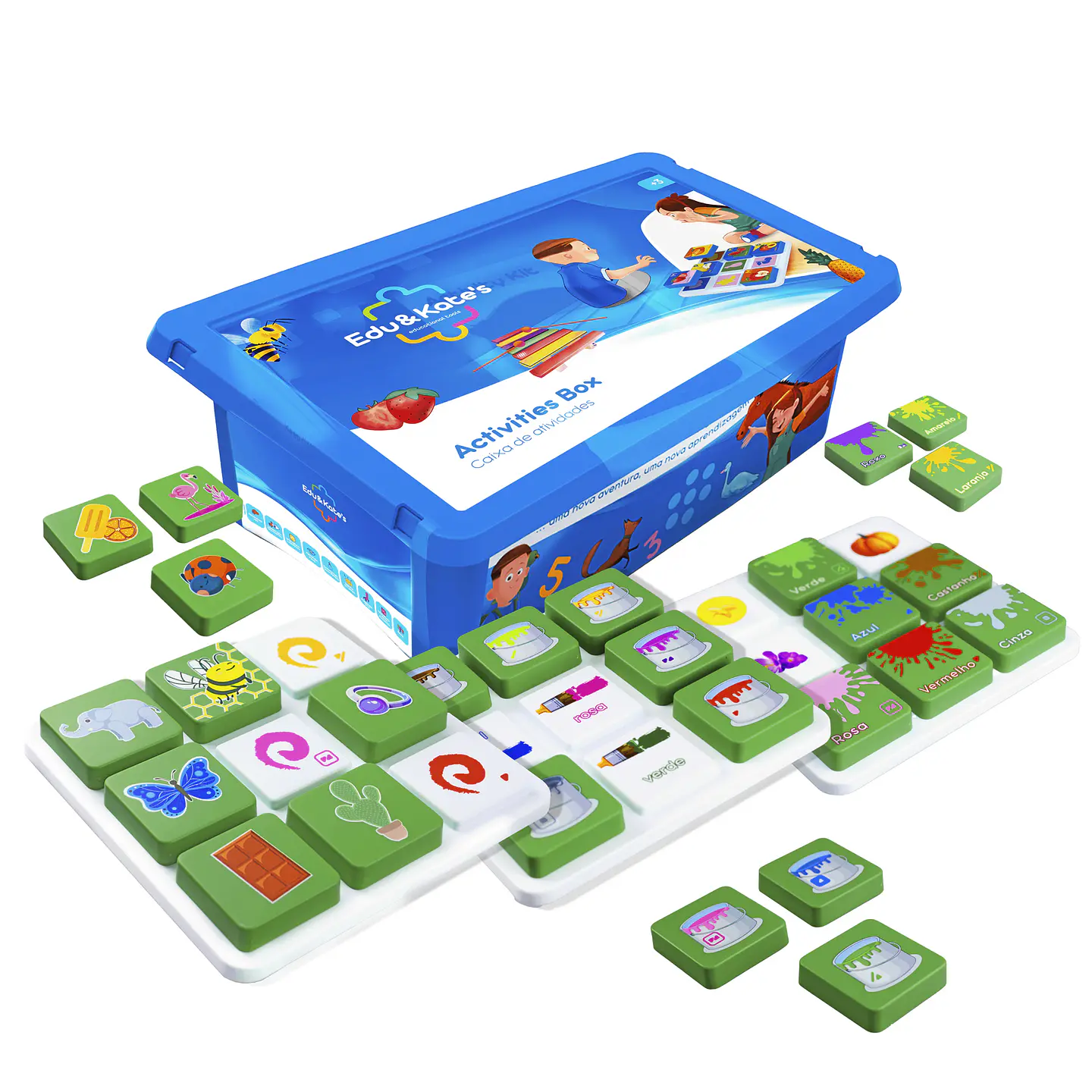 Jogos Educativos de Correspondência – Nível 1 | Animais, Frutas e Cores  5