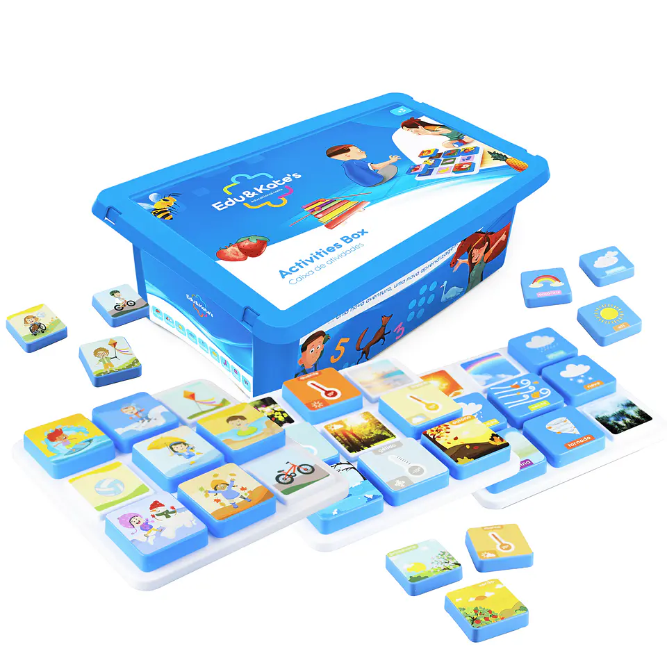 Jogos Educativos de Correspondência - Nível 2 | Clima, Corpo Humano, Emoções e Vestimentas. 8