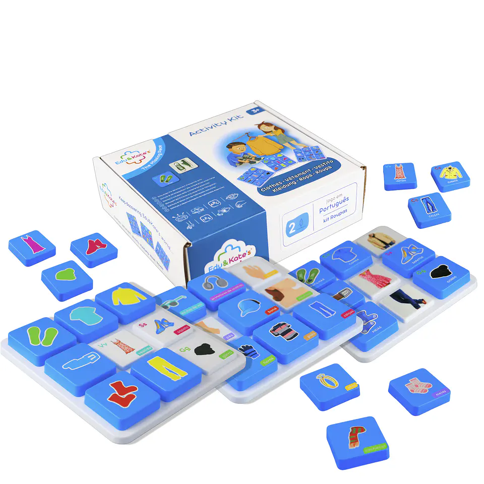 Jogos Educativos de Correspondência - Nível 2 | Clima, Corpo Humano, Emoções e Vestimentas. 9