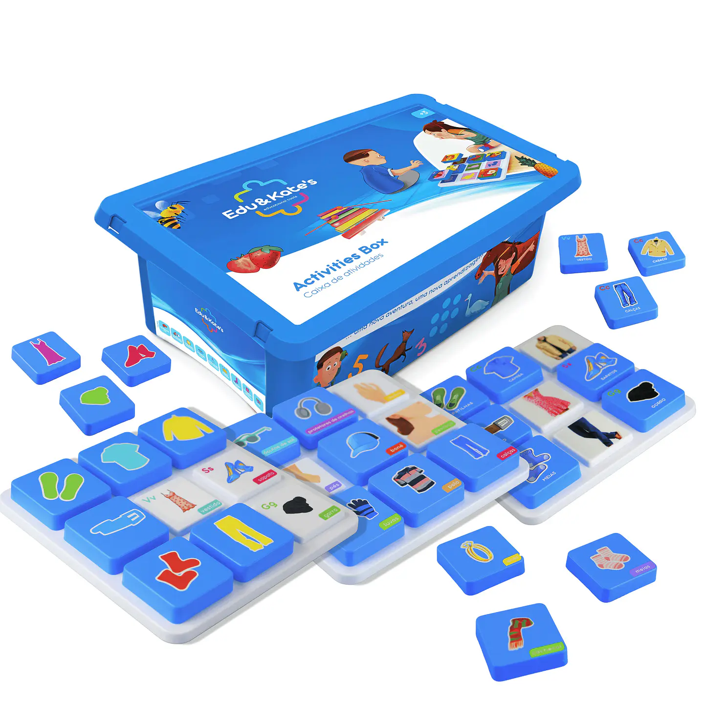 Jogos Educativos de Correspondência - Nível 2 | Clima, Corpo Humano, Emoções e Vestimentas. 11