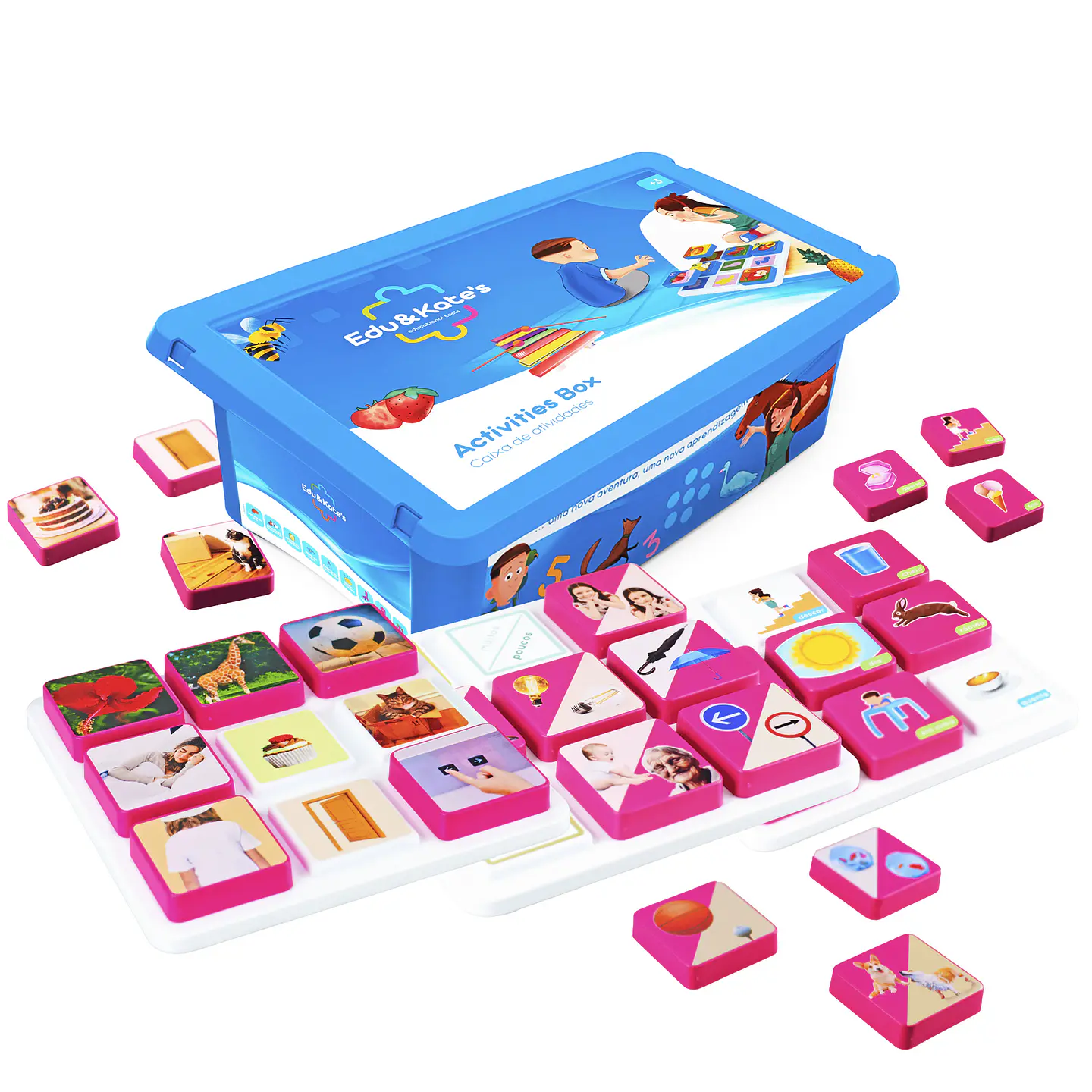Jogos Educativos de Correspondência – Nível 3 | Lar, Opostos e Transportes 5