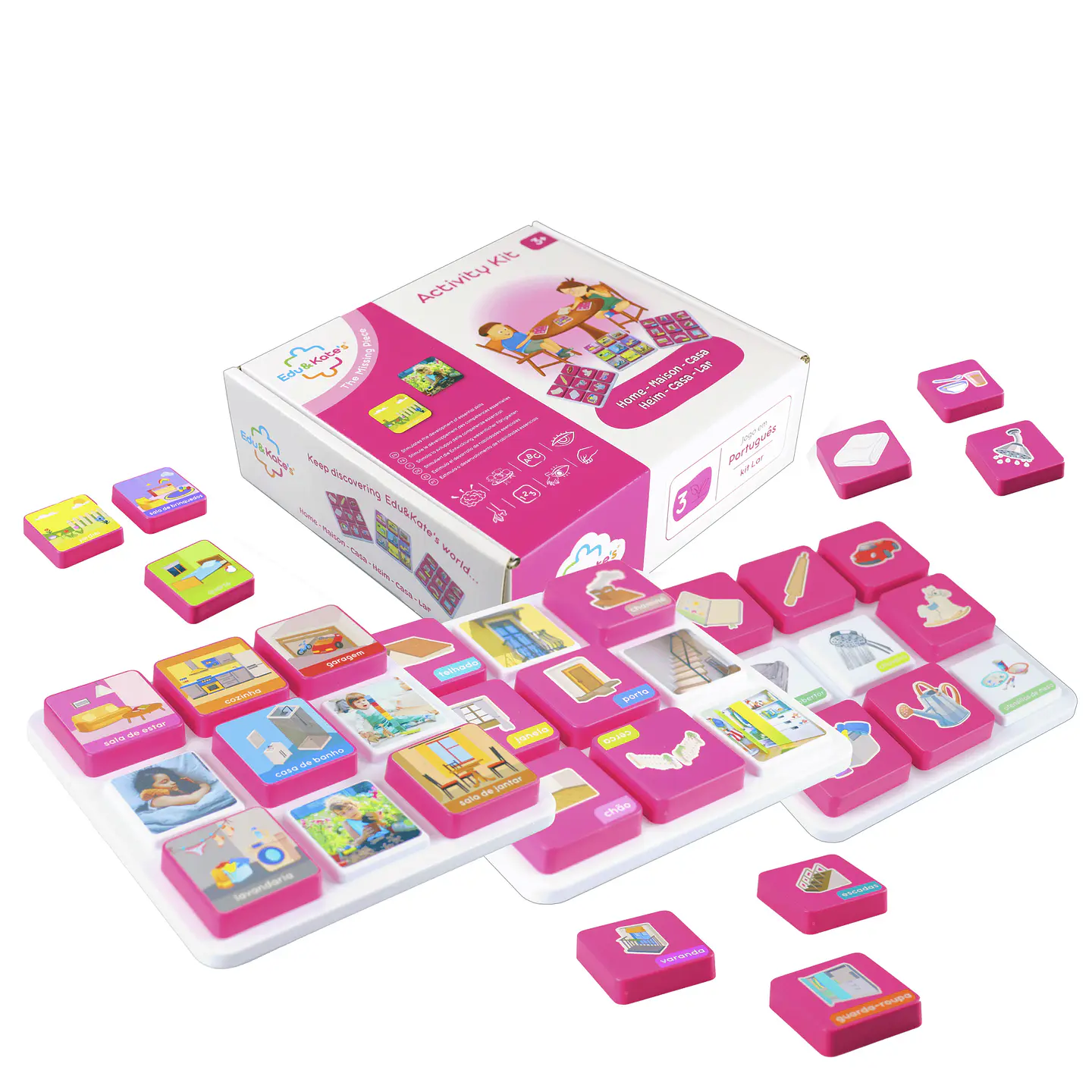 Jogos Educativos de Correspondência – Nível 3 | Lar, Opostos e Transportes 6