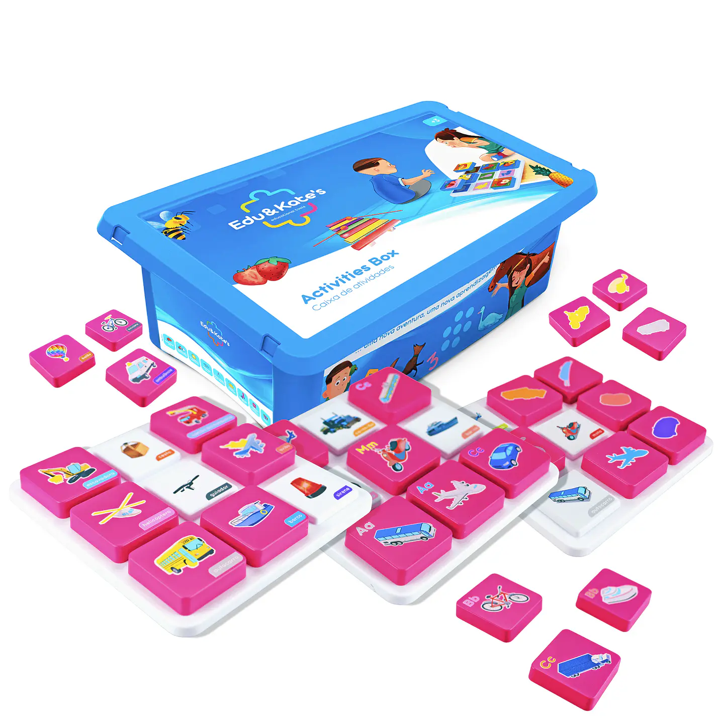 Jogos Educativos de Correspondência – Nível 3 | Lar, Opostos e Transportes 11