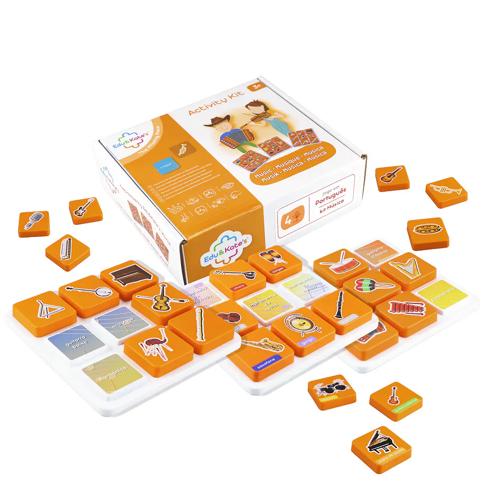 Jogos Educativos de Correspondência – Nível 4 | Música e Profissões 7