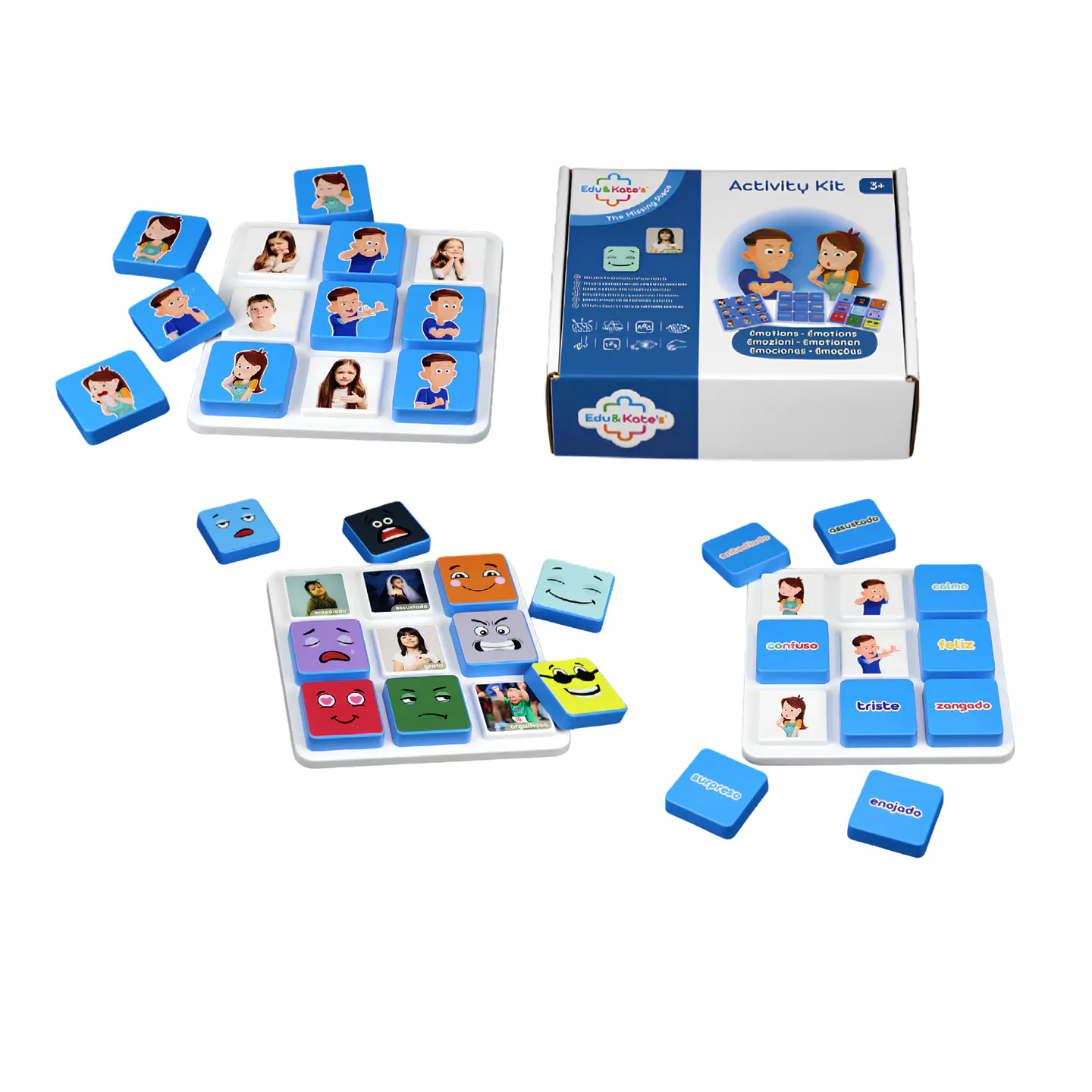 Jogos Educativos de Correspondência - Nível 2 | Clima, Corpo Humano, Emoções e Vestimentas. 2
