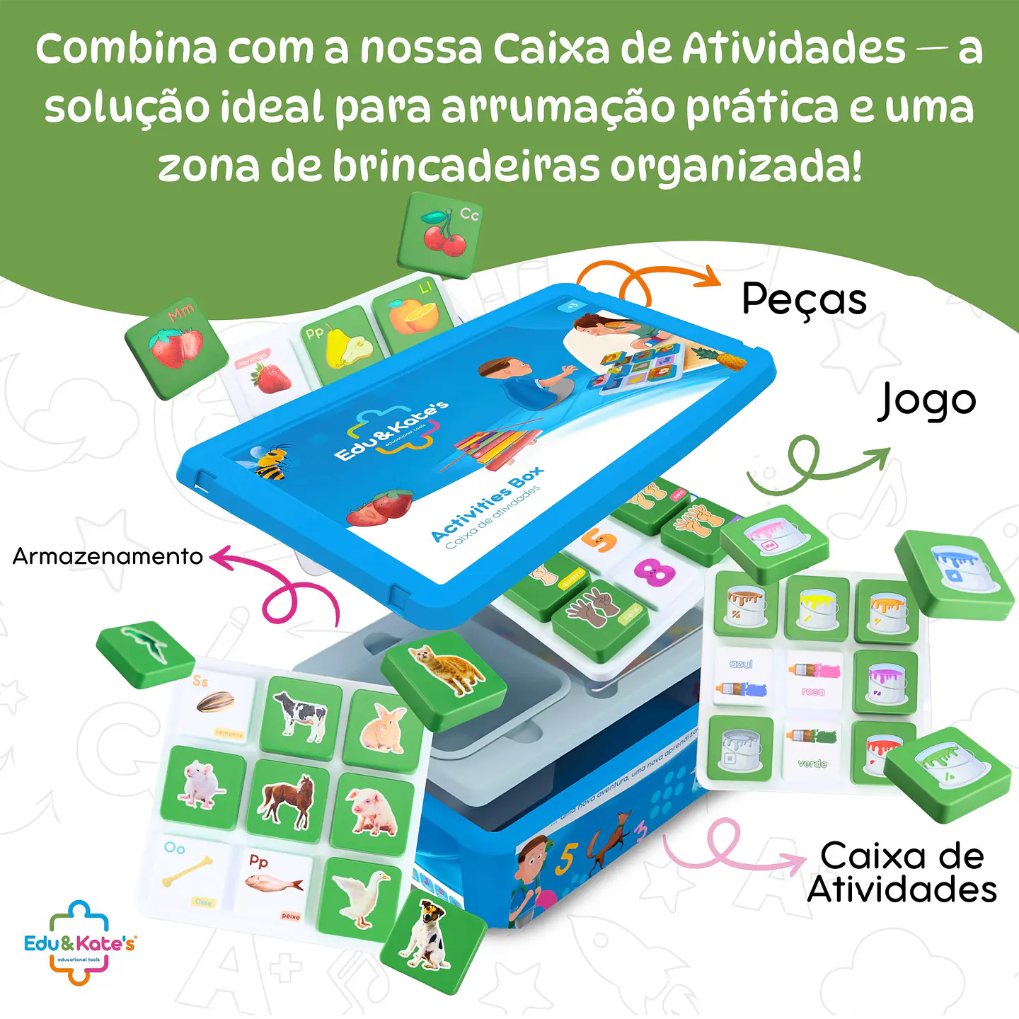Jogos Educativos de Correspondência | Alfabeto, Formas, Números e Matemática 11