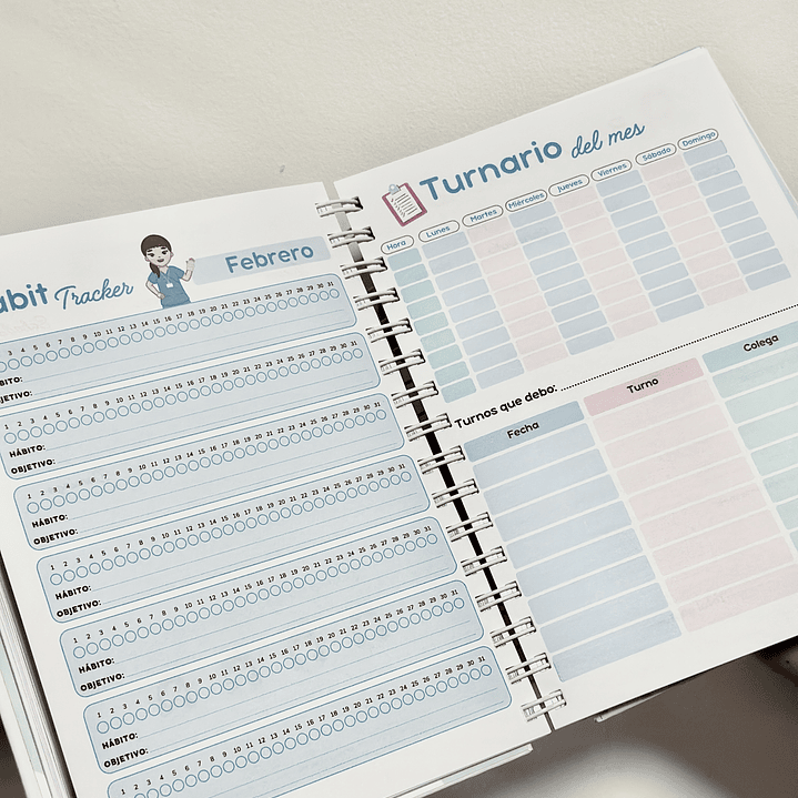 Agenda Terapeuta Ocupacional 8