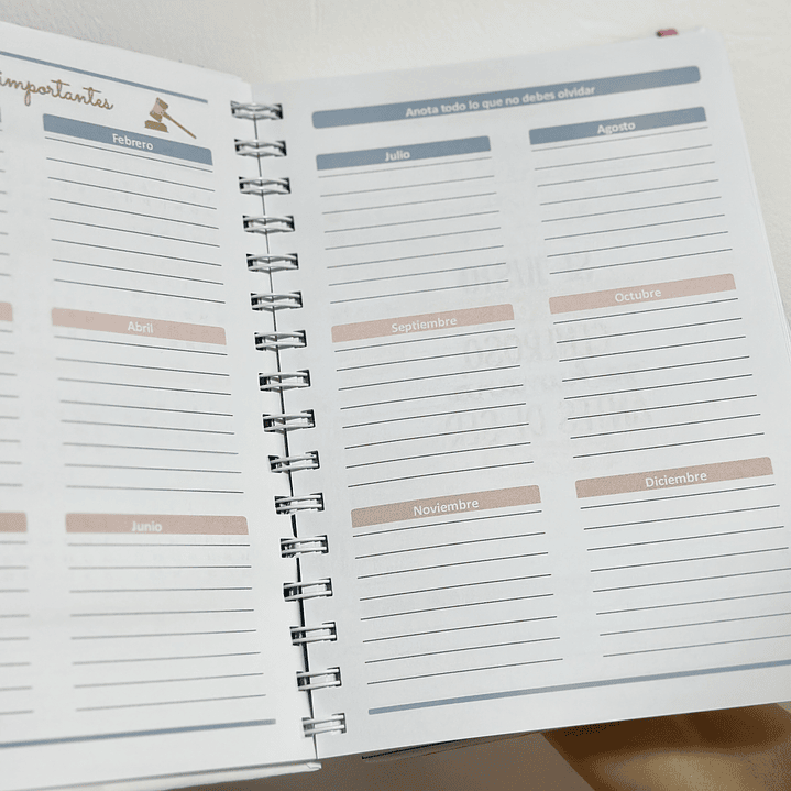 Agenda Abogada 9