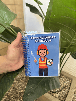 Notepad Prevencionista de riesgos Hombre
