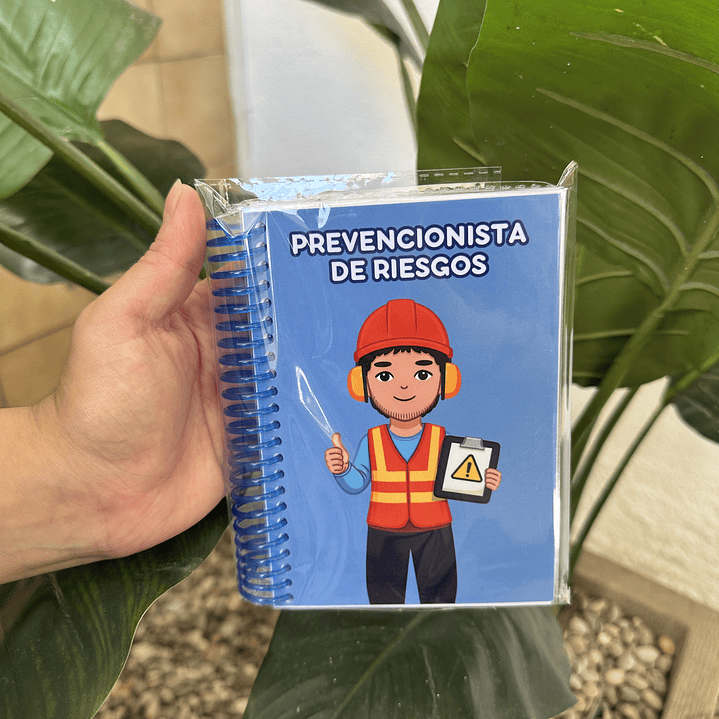 Notepad Prevencionista de riesgos Hombre