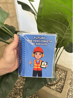 Notepad Futuro Prevencionista de riesgos Hombre