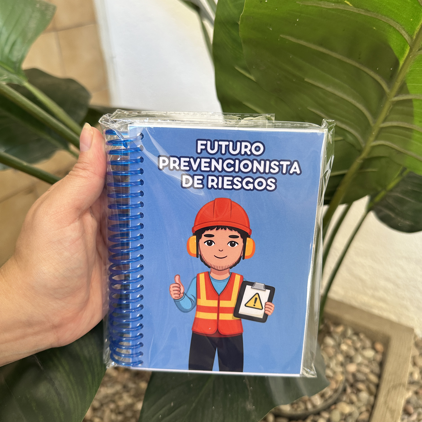 Notepad Futuro Prevencionista de riesgos Hombre