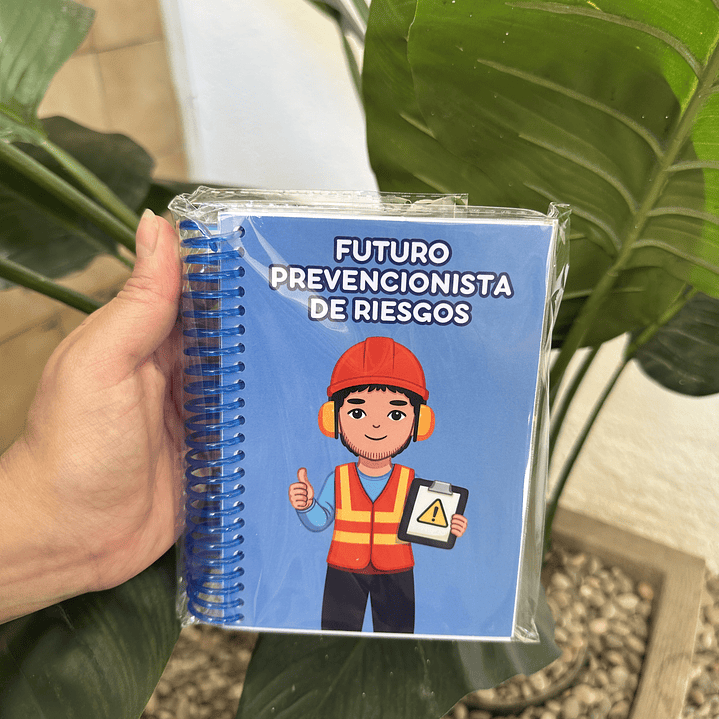 Notepad Futuro Prevencionista de riesgos Hombre