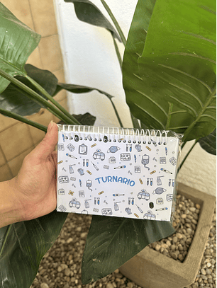 Turnario Iconos celeste