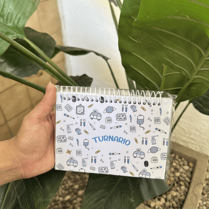 Turnario Iconos celeste