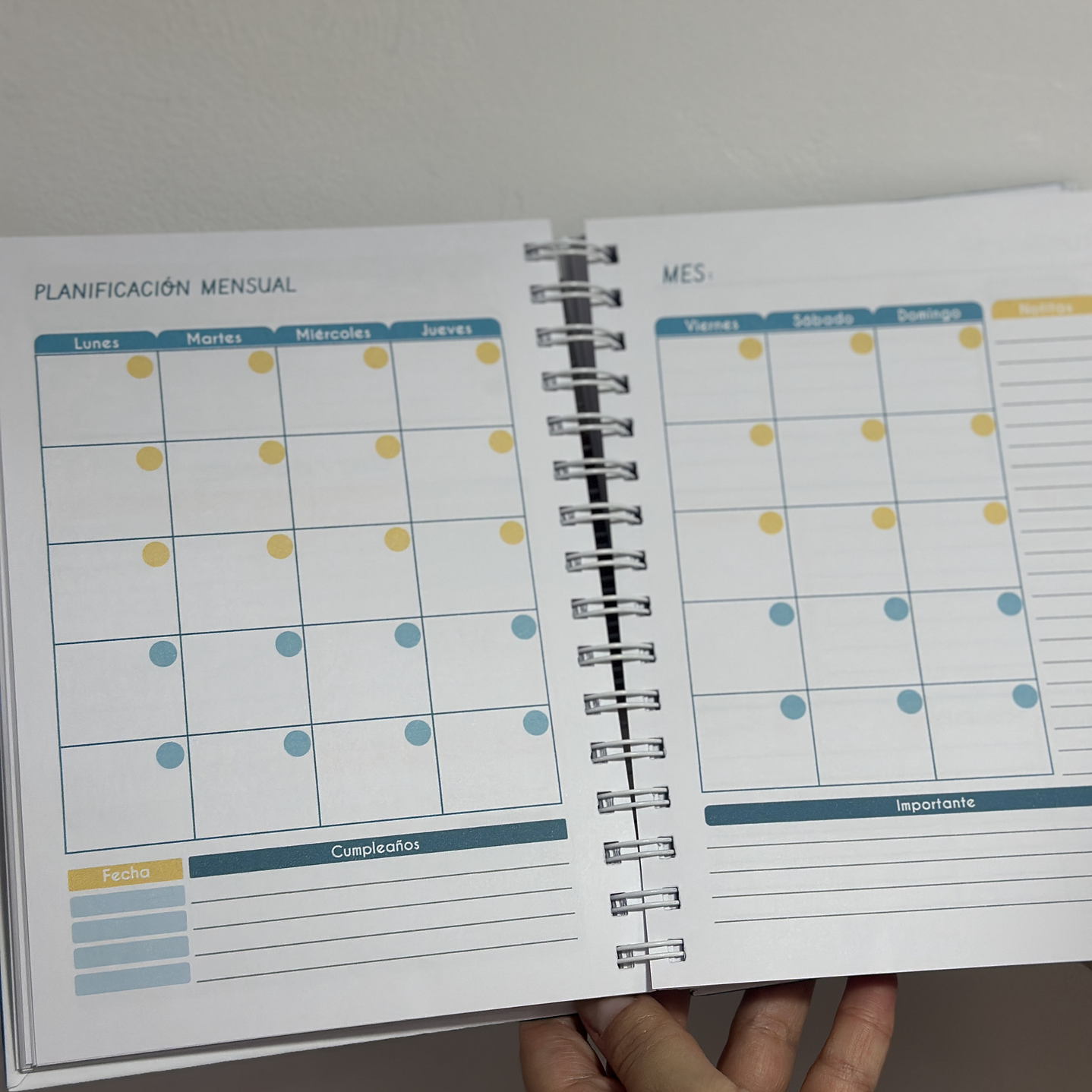 Agenda Docente Hombre 7