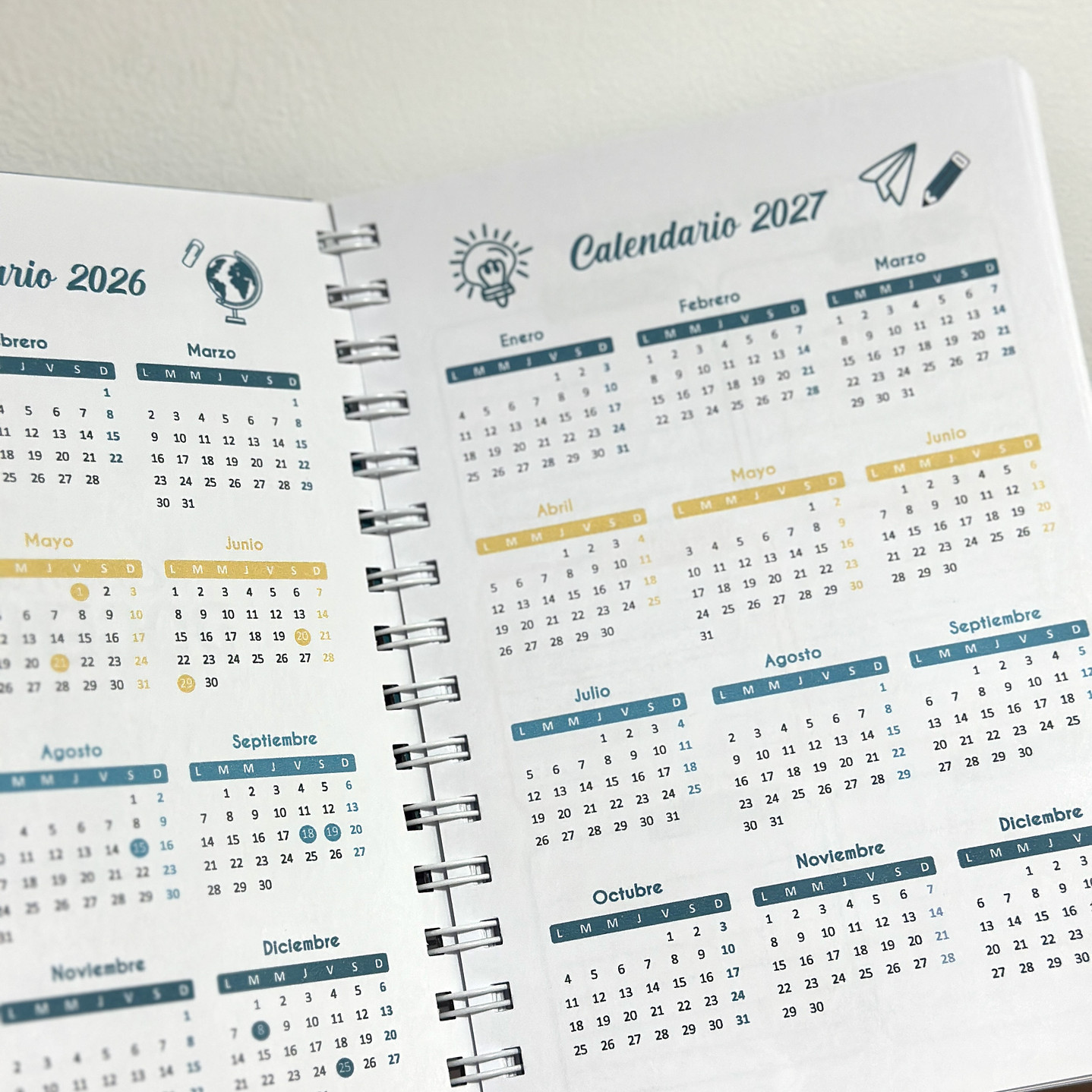 Agenda Docente Hombre 8